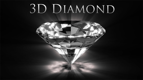3D Real Diamond