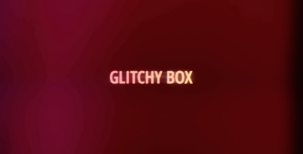Glitchy Box Lower - VideoHive 9431661