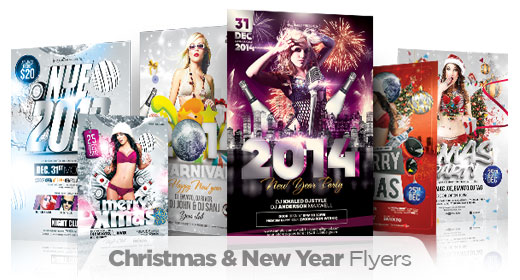 New Year & Christmas Flyers