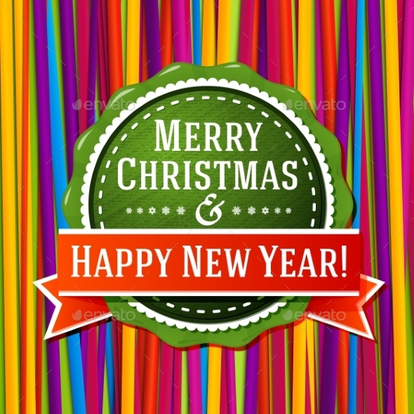 Christmas and New Years Label - Christmas Seasons/Holidays