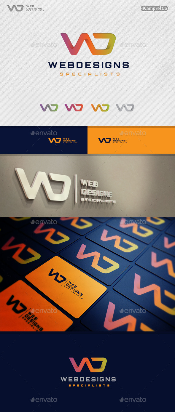 Web Design Logo - Letters Logo Templates