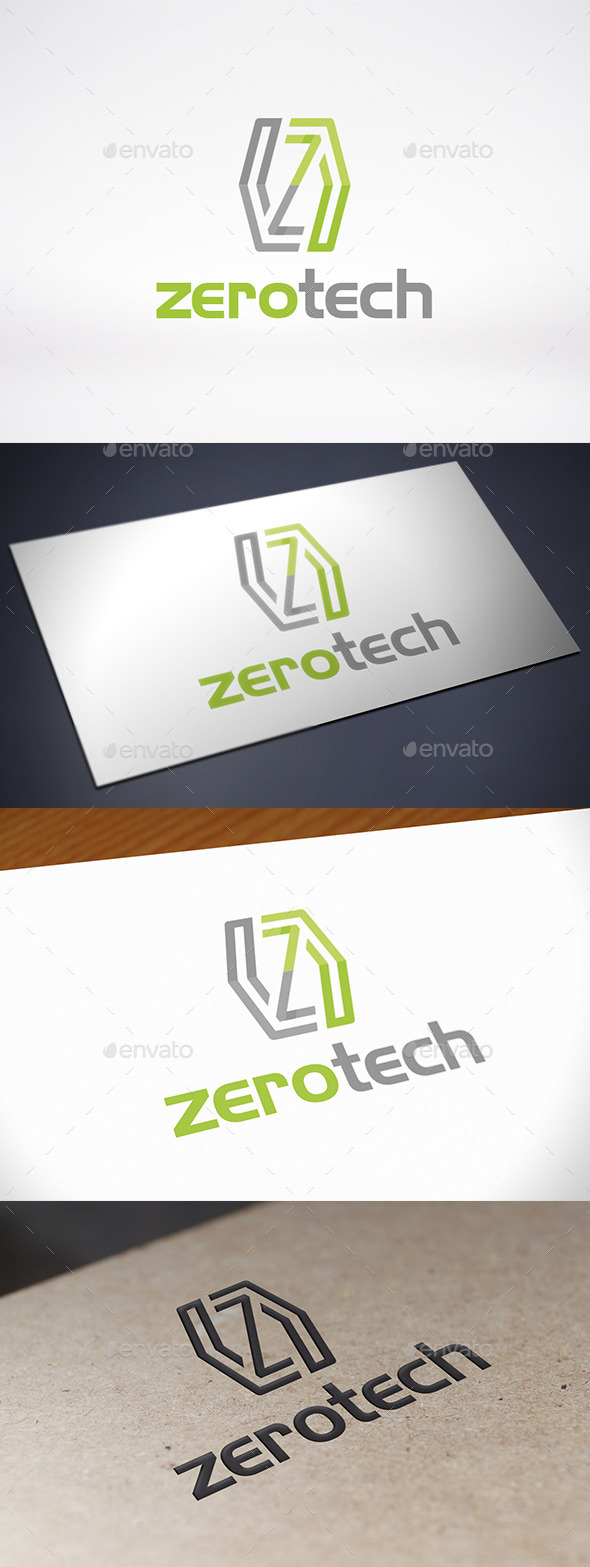 Zero Letter Z Logo Template - Letters Logo Templates