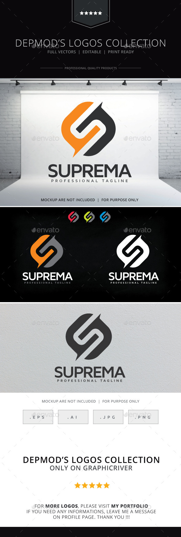 Suprema Logo - Letters Logo Templates