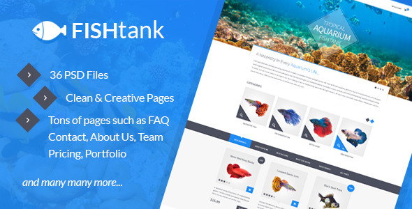 FishTank - Creative - ThemeForest 9358598