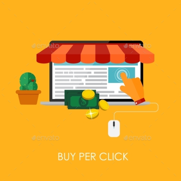 Online Shopping Buy Per Click - Web Technology