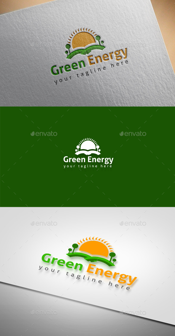 Green Energy - Nature Logo Templates