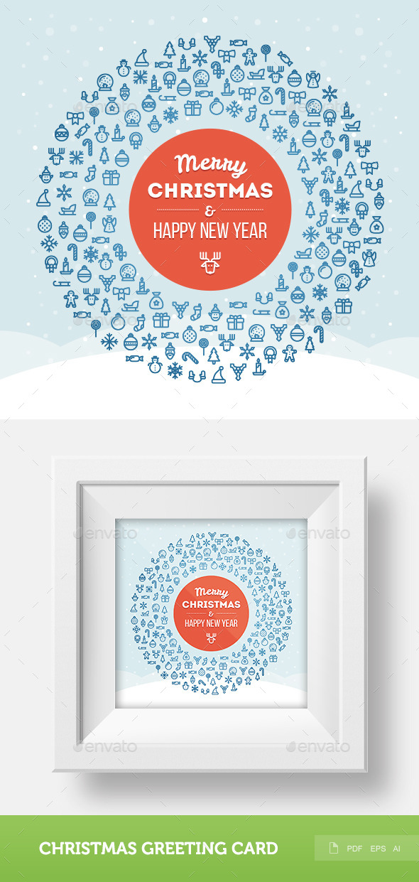 Christmas Greeting Card 2 - Christmas Seasons/Holidays