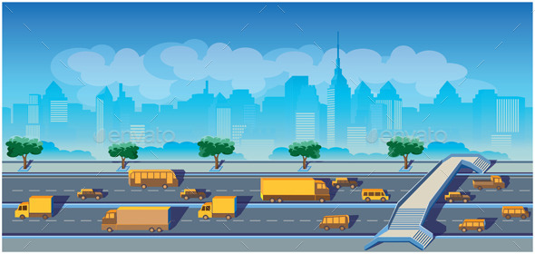 Highway in a Big City - Conceptual Vectors