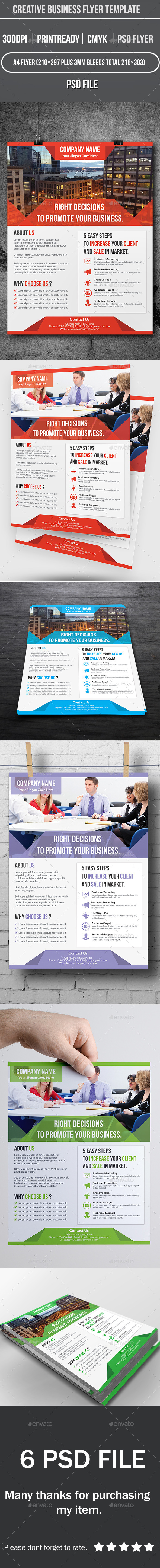 creative business flyer template - Corporate Flyers