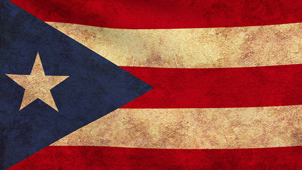 Puerto Rico Flag 2 Pack – Grunge and Retro