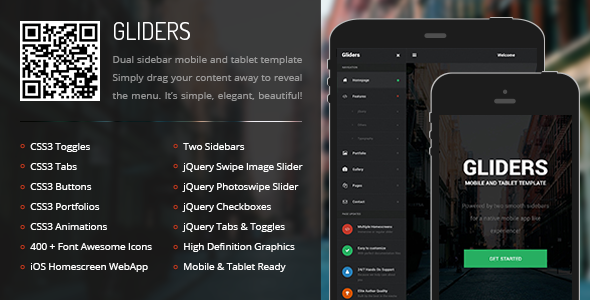 Gliders | Sidebar Menu for Mobiles & Tablets - 8