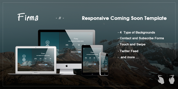 Firma -Responsive Coming - ThemeForest 9367962