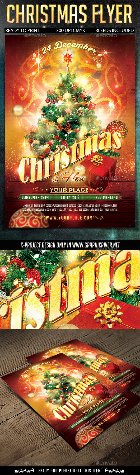 Christmas Flyer - Holidays Events