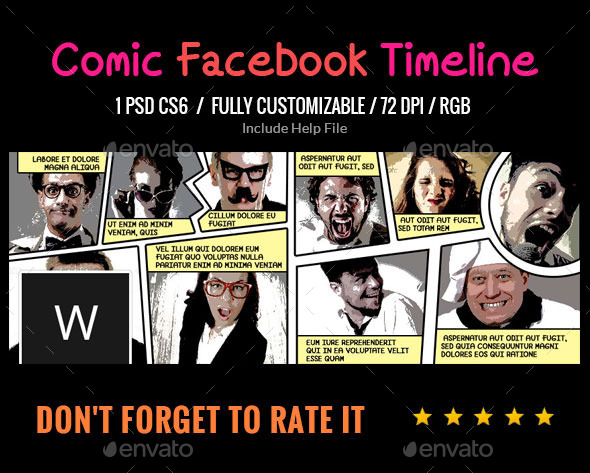Comic Book Facebook Cover - Facebook Timeline Covers Social Media