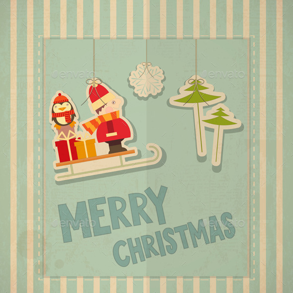 Merry Christmas Greeting Card - Christmas Seasons/Holidays