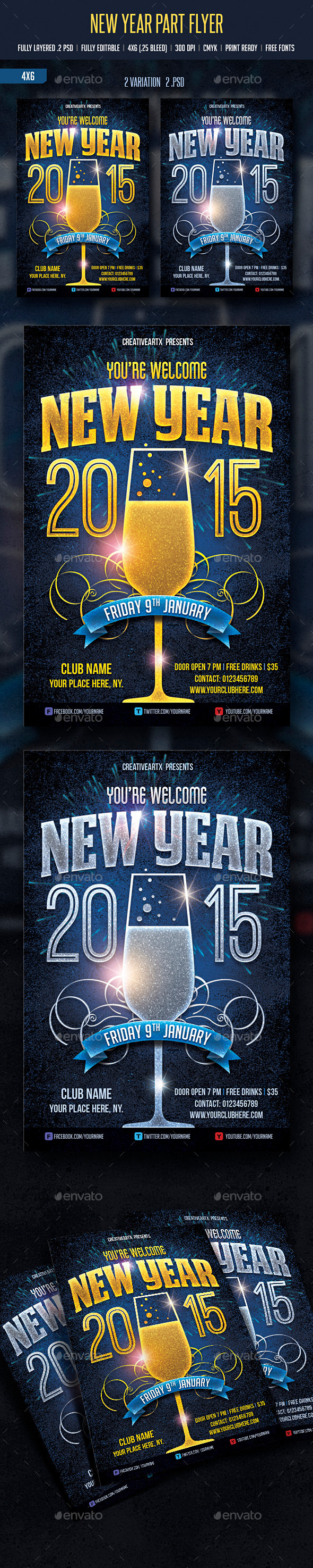 New Year Party - Clubs & Parties Events