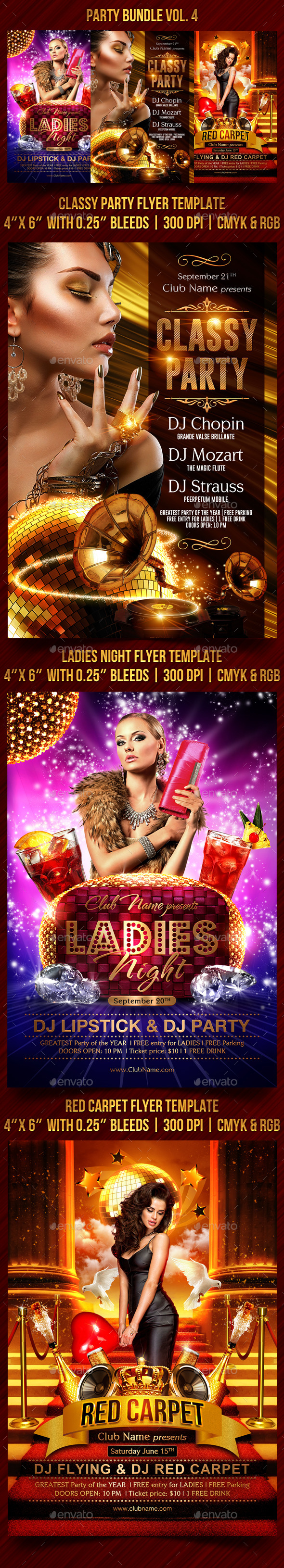 Party Bundle Vol. 4 - Clubs & Parties Events