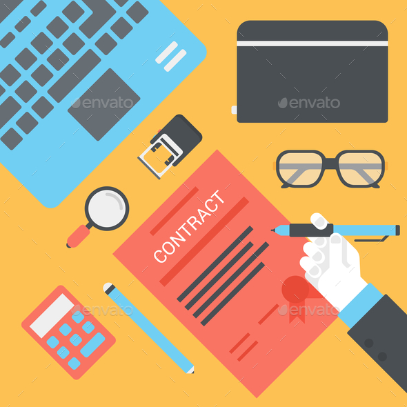 Business Opportunity Contract Supply Concept - Concepts Business