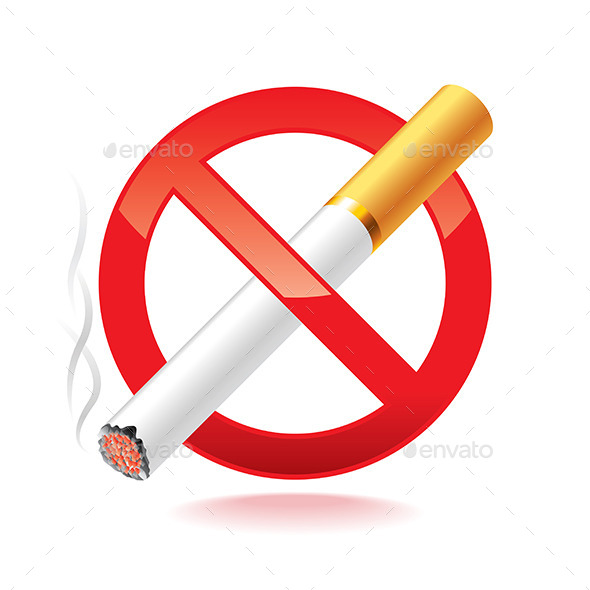No Smoking Symbol - Health/Medicine Conceptual