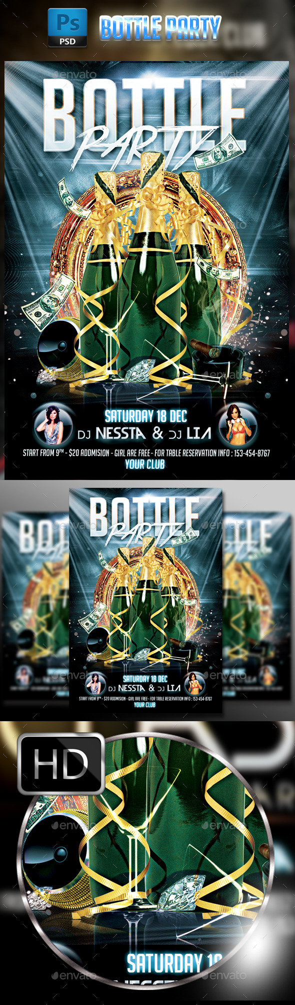 Bottle Party - Clubs & Parties Events