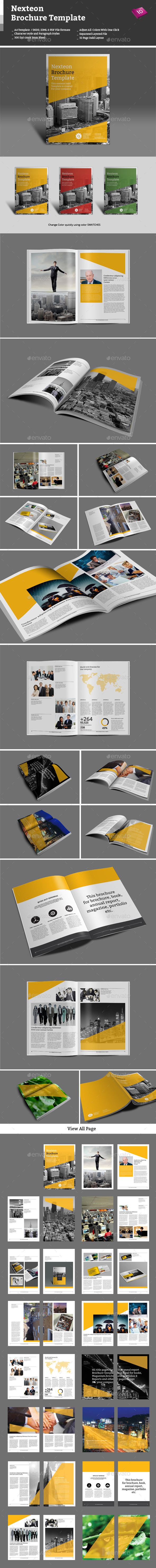 Nexteon Brochure Template - Corporate Brochures