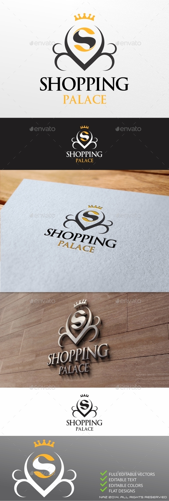 Shopping Palace - Letters Logo Templates