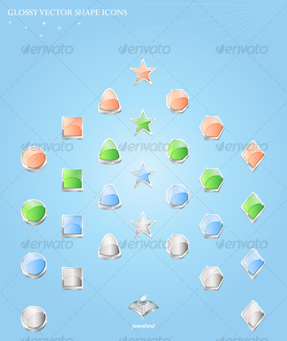 Shape Icon Set - Miscellaneous Icons