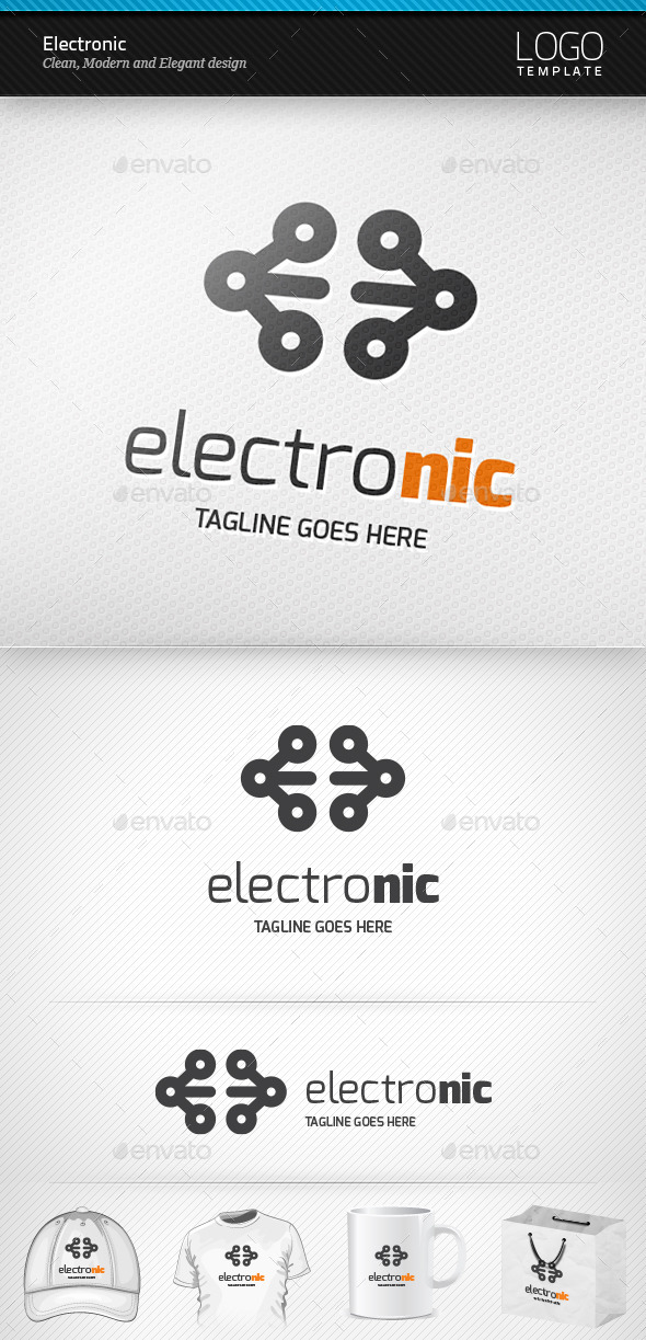 Electronic Logo - Symbols Logo Templates