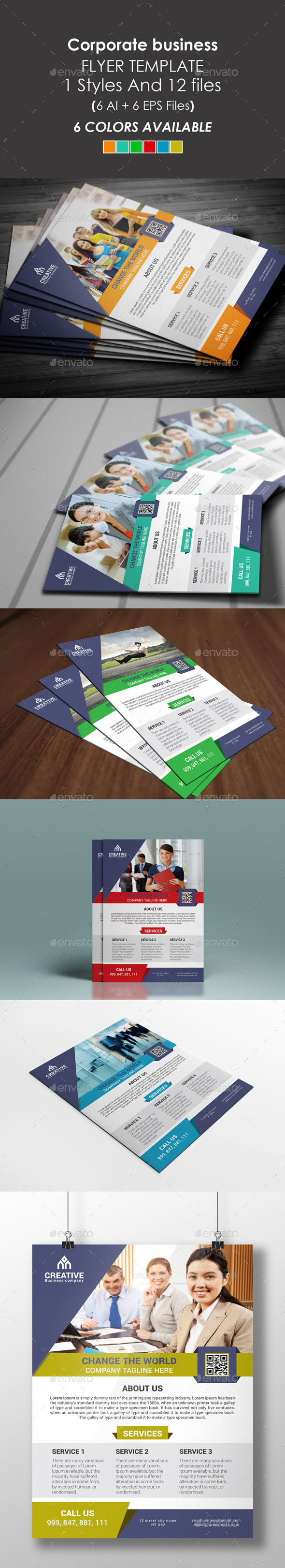 Corporate Flyer Template - Corporate Flyers