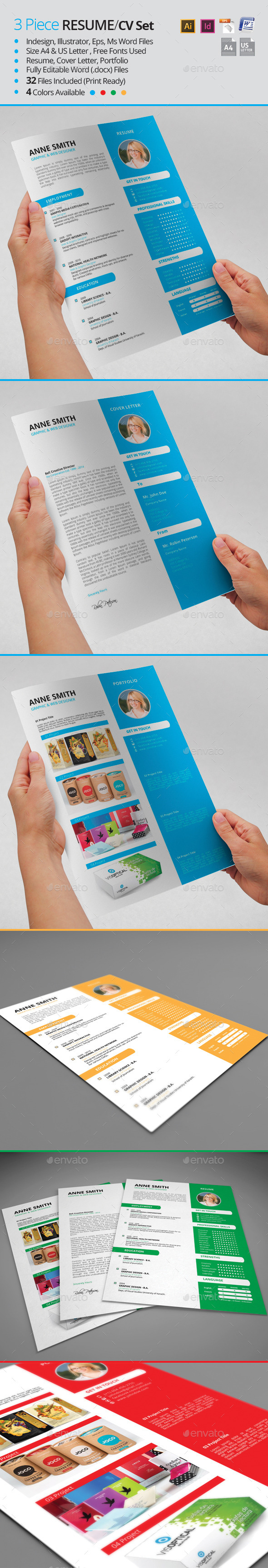 Resume - Resume Template - Resumes Stationery