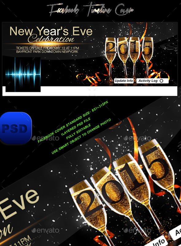 New Year Timeline Cover - Facebook Timeline Covers Social Media