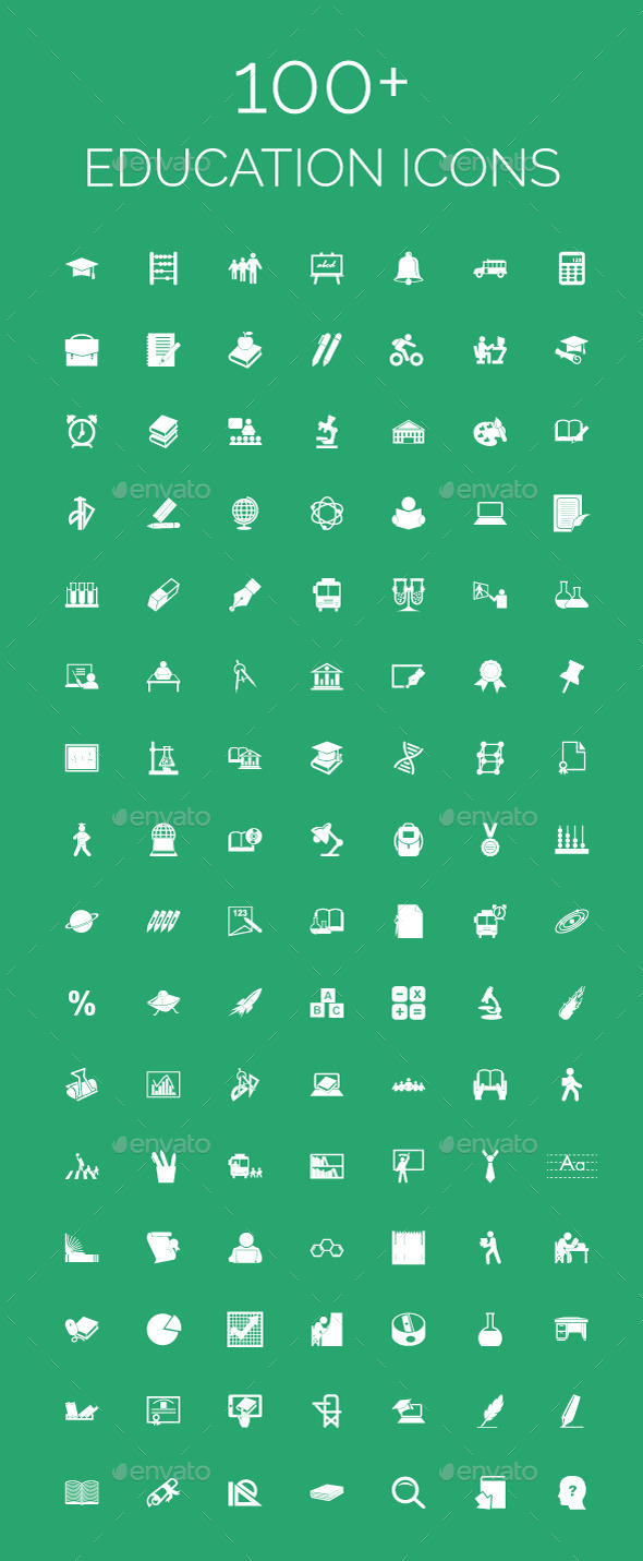100+ Education Icons - Icons