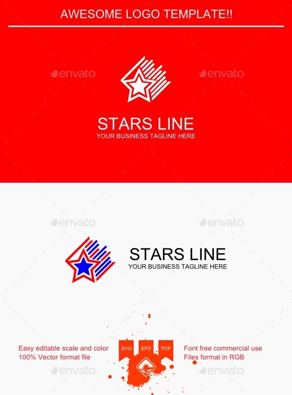 Stars Line Logo