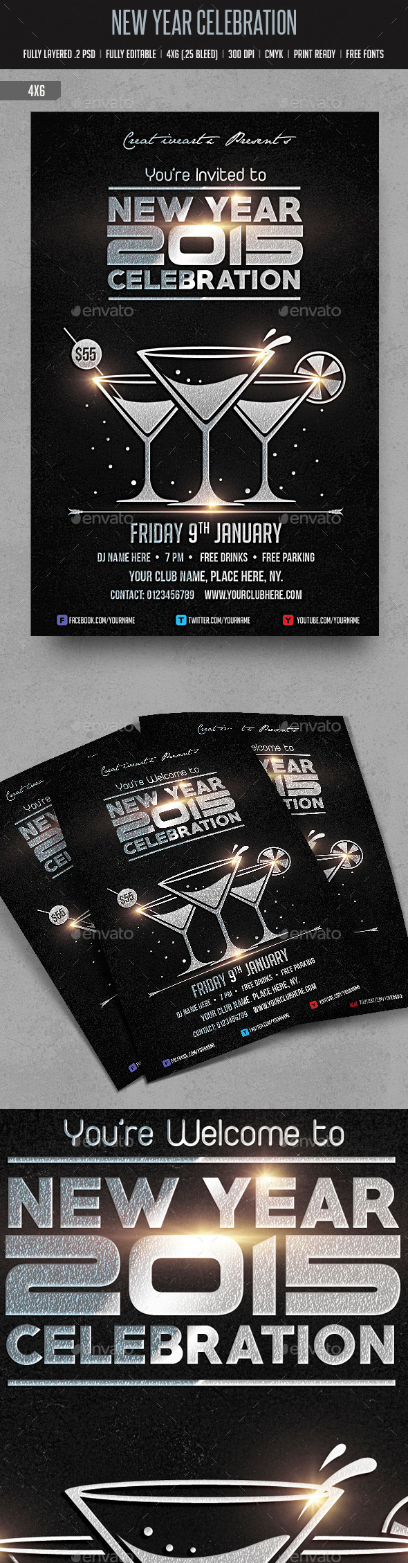 New Year Celebration - Clubs & Parties Events