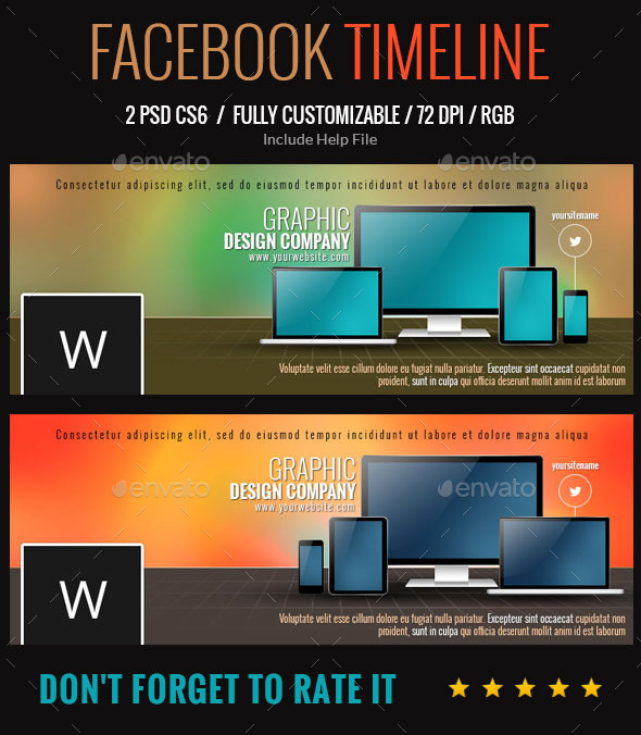 Corporate Facebook Cover - Facebook Timeline Covers Social Media