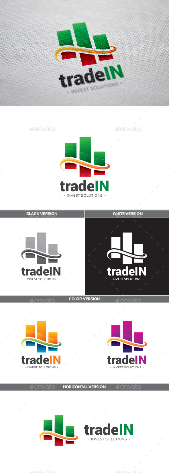 TradeIn Logo - Objects Logo Templates