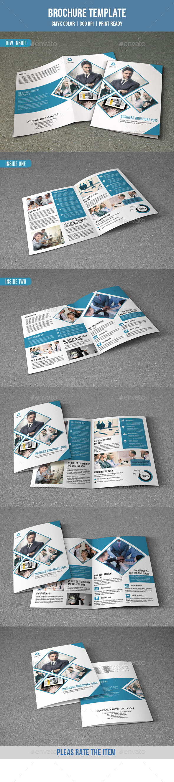 Bifold Brochure for Business-V154 - Corporate Brochures
