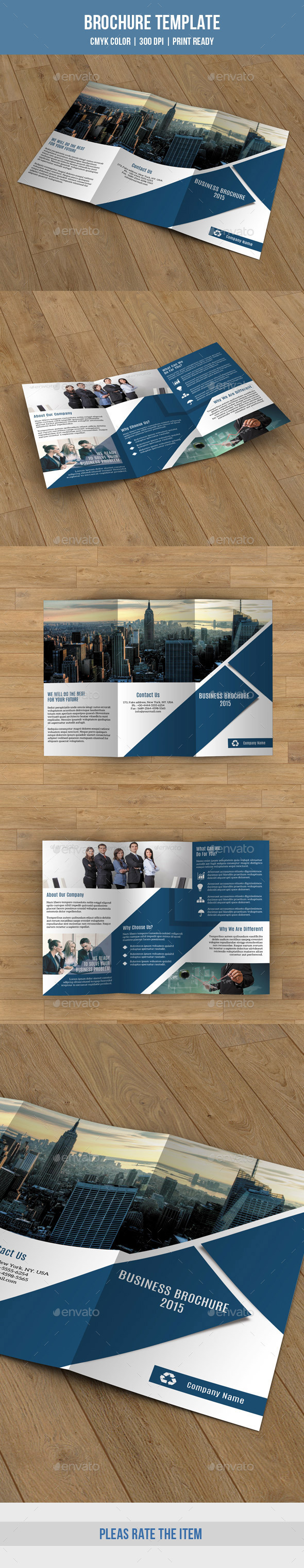Trifold Business Brochure-V187 - Corporate Brochures