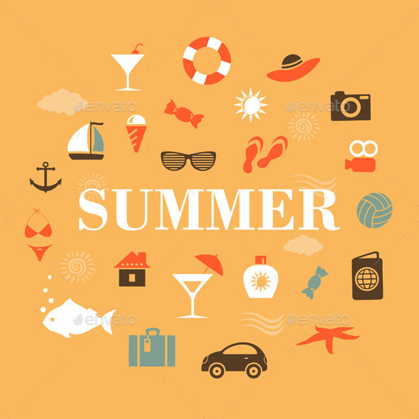 Summer Holiday - Miscellaneous Vectors