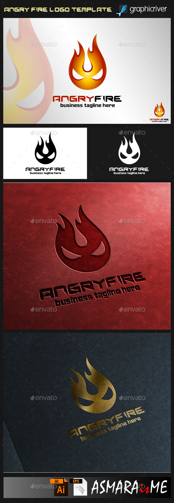 Angry Fire Logo