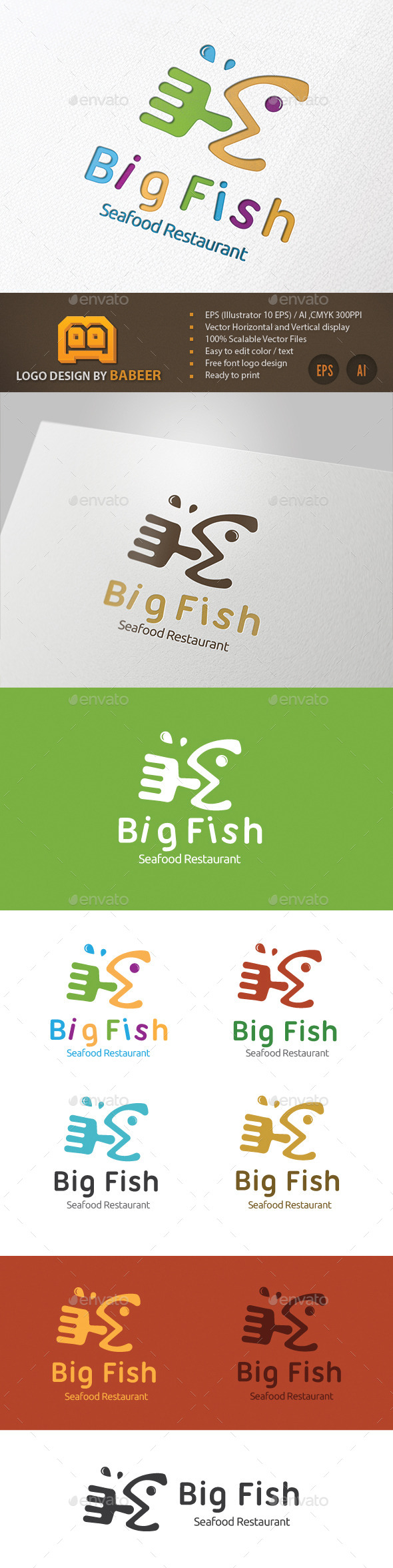 Restaurant Logo V1 - Food Logo Templates