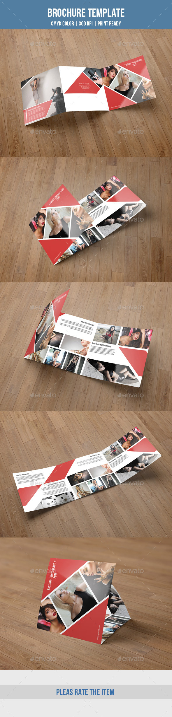 Square Trifold For Photography-V48 - Corporate Brochures