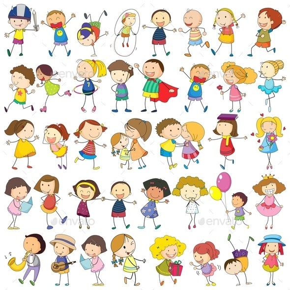 Children - People Characters