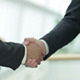 Two Successful Businessman Shake Hands - VideoHive Item for Sale