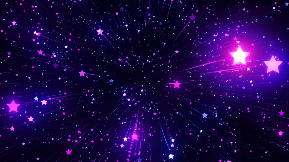 Colorful Stars, Motion Graphics | VideoHive