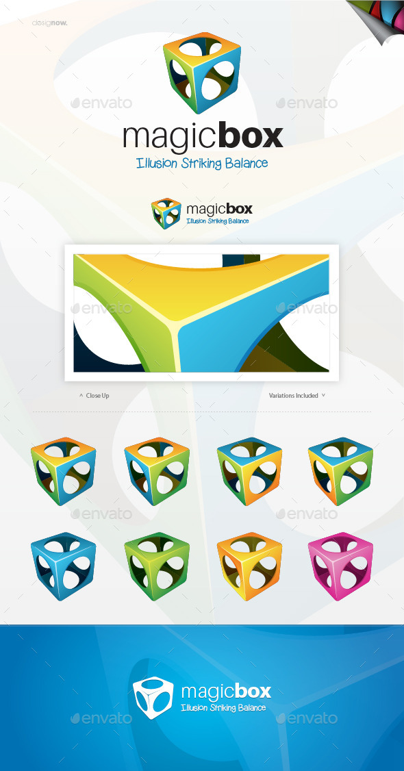 Magic Box Logo - Abstract Logo Templates