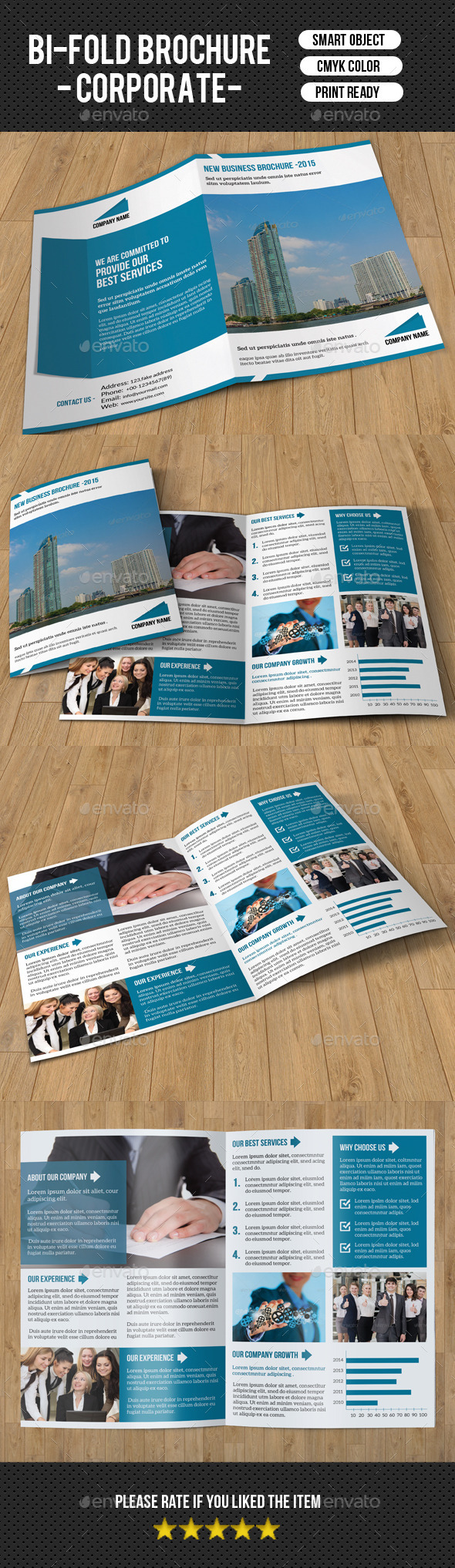 Bifold Business Brochure-V160 - Corporate Brochures