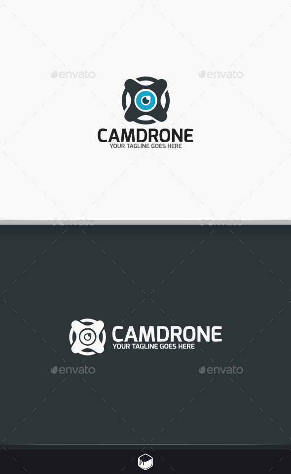 Camera Drone Logo - Objects Logo Templates