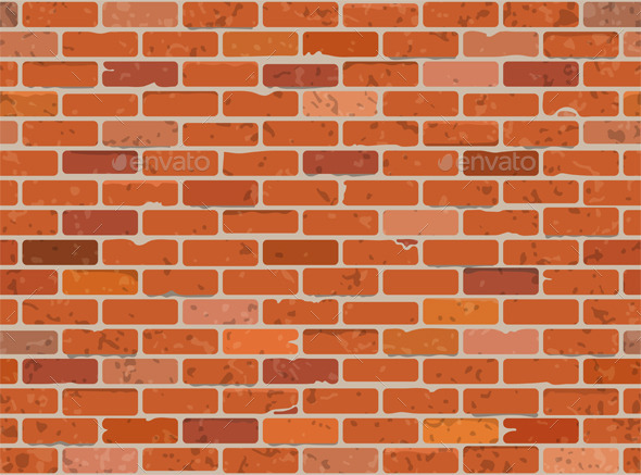 Seamless Brick Wall - Backgrounds Decorative