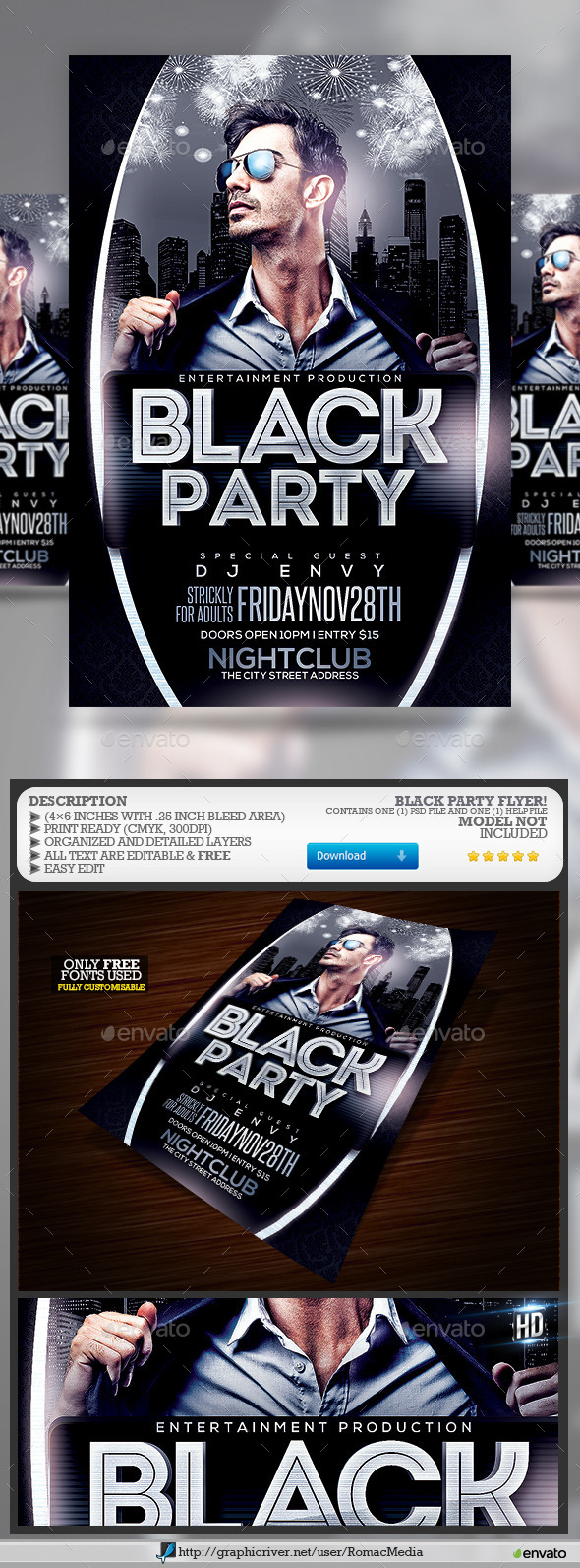 Black Party - Clubs & Parties Events